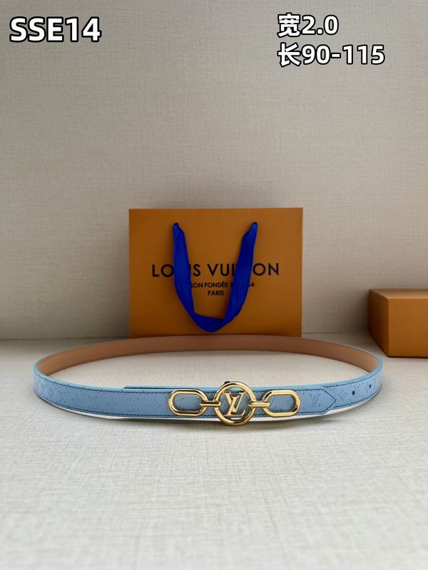 LV belt 20mmX90-115cm 8L26